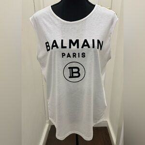 NWT Balmain Paris tank top in size large